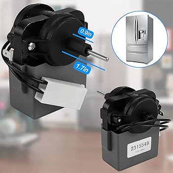 mariah501xx47① Amazon.com: Refrigerator Evaporator Fan Motor Replacement